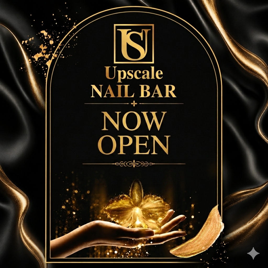 Upscale Nail Bar logo